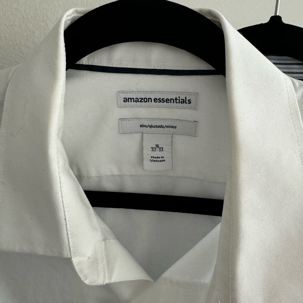 Four Amazon Essentials Button Up Shirts - image 3
